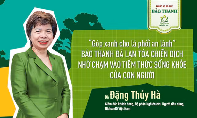 'Góp xanh cho lá phổi an lành' của Bảo Thanh: Lan tỏa nhờ chạm vào tiềm thức sống khỏe của con người