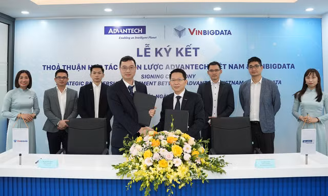 Advantech và Vinbigdata ký kết hợp tác chiến lược