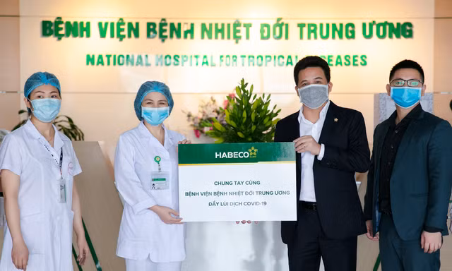 HABECO sát cánh cùng cuộc chiến chống COVID-19