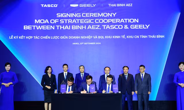 Tasco và Geely - nhà sản xuất ô tô top 10 thế giới liên doanh lắp ráp, phân phối xe tại Việt Nam