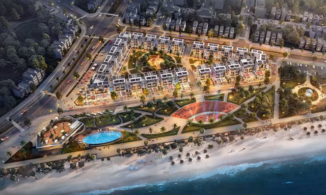 Tuy Hoà chính thức có Shop Villas phố biển đầu tiên cạnh sân bay