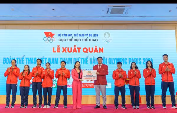 Nestlé MILO đồng hành cùng Đoàn thể thao Việt Nam tham dự Olympic và Paralympic Paris 2024