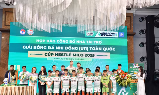 Nestlé MILO Truyền cảm hứng bền bỉ – Ươm mầm tài năng – Bứt phá tương lai