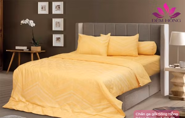 Bộ sưu tập chăn ga gối đệm Sông Hồng cho mùa cưới không bao giờ lỗi mốt