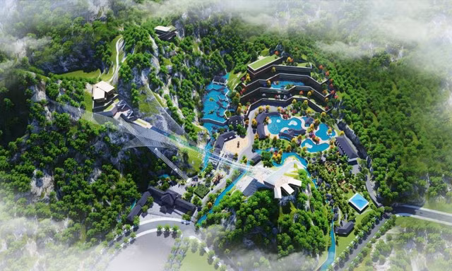 Yoko Onsen Quang Hanh sẽ có tổ hợp công viên suối khoáng nóng và Khu tắm khoáng rotenburo