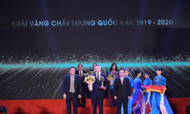 Nestlé Việt được vinh danh tại giải Vàng Chất lượng Quốc gia