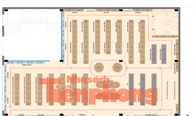 CTCP Tiền Phong thông báo mời thầu cung cấp lắp đặt quầy kệ kính, kệ gỗ cho nhà sách tại Ninh Bình