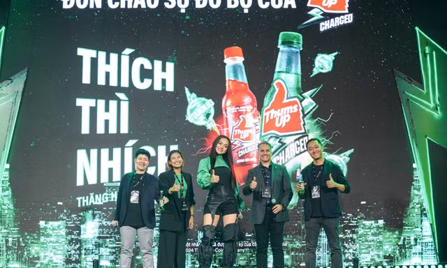 Thums Up Charged® ra mắt trên toàn quốc và giới thiệu gương mặt đồng hành mới sau 10 tháng gia nhập thị trường Việt Nam