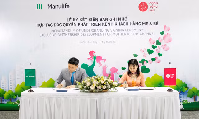 Manulife Việt Nam và cộng đồng bầu mở ra giải pháp mới cho mẹ và bé