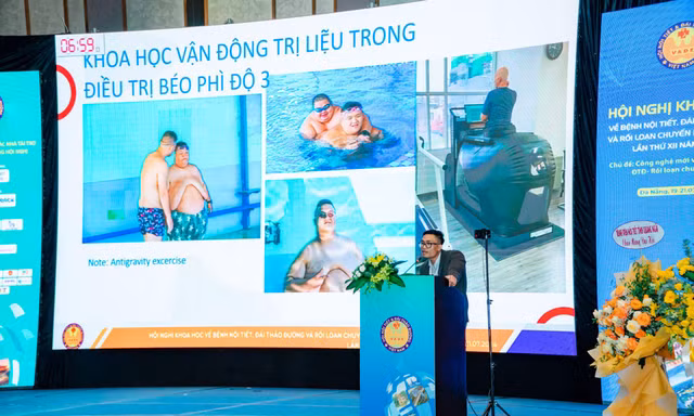 Báo cáo phương pháp 'Giảm béo chuẩn Y khoa' tại Hội nghị khoa học toàn quốc
