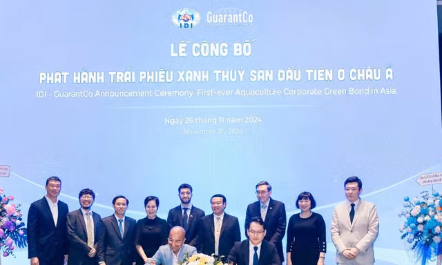 Lễ Công bố IDI phát hành thành công trái phiếu xanh thủy sản đầu tiên ở Châu Á - Thái Bình Dương 