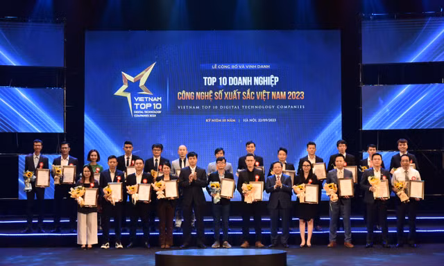 VinBigdata vào Top 10 Doanh nghiệp công nghệ số xuất sắc Việt Nam 2023