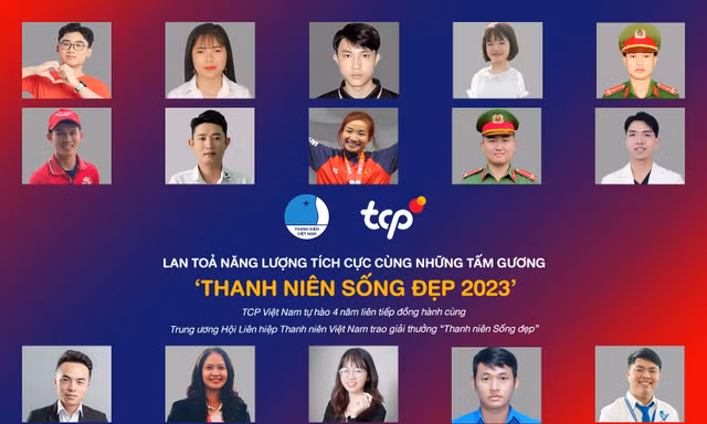 TCP Việt Nam hào hứng bước tiếp hành trình tôn vinh những tấm gương 'Thanh niên sống đẹp'
