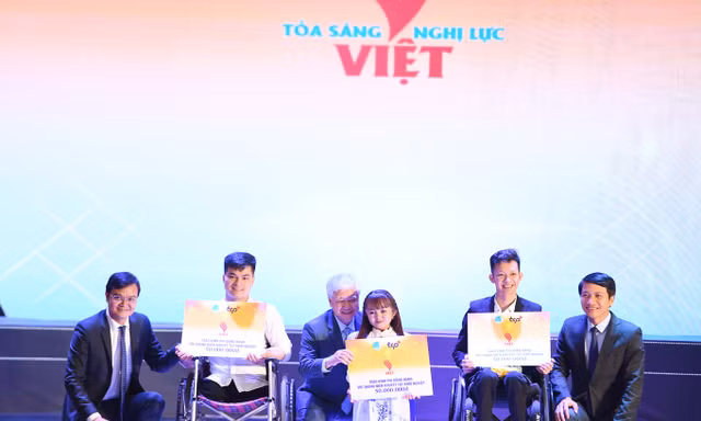 TCP Việt Nam tiếp tục hành trình bền bỉ đồng hành cùng Tỏa Sáng Nghị Lực Việt 2023