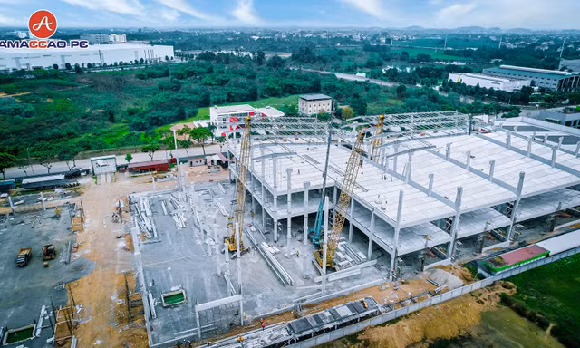 Cấu kiện bê tông AMACCAO – Lời giải bài toán phòng cháy chữa cháy cho nhà xưởng, văn phòng KCN