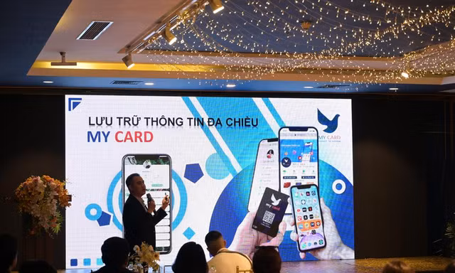 Ra mắt danh thiếp điện tử - menu điện tử My Card 
