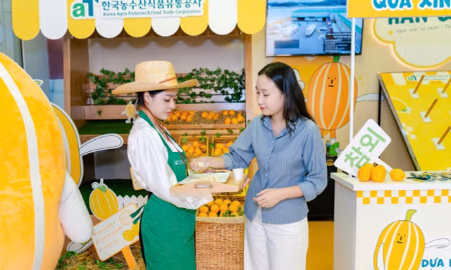 aT Center tổ chức chuỗi sự kiện quảng bá dưa lê Hàn Quốc lần đầu nhập khẩu vào Việt Nam