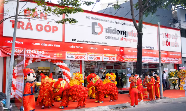 Hệ thống bán lẻ Di Động Việt không chỉ bán di động