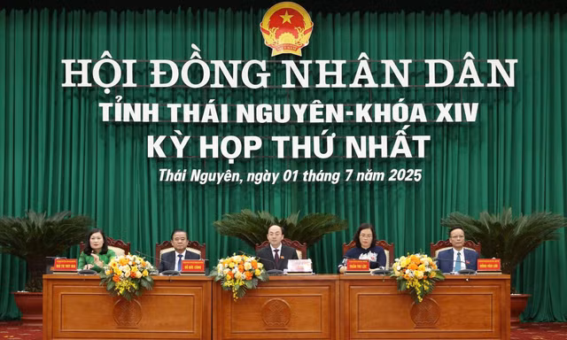 HĐND tỉnh Thái Nguyên sau hợp nhất tổ chức kỳ họp đầu tiên