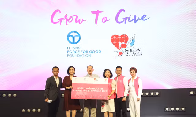 Nu Skin Việt Nam tiếp tục tài trợ 4,6 tỷ đồng cho chương trình ‘Nhịp tim Việt Nam’