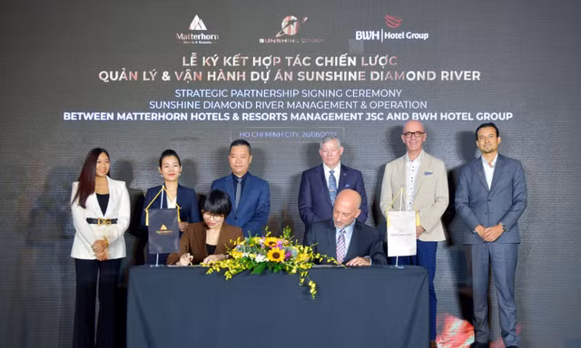 Matterhorn chính thức ký hợp tác cùng Best Western vận hành dự án Sunshine Diamond River