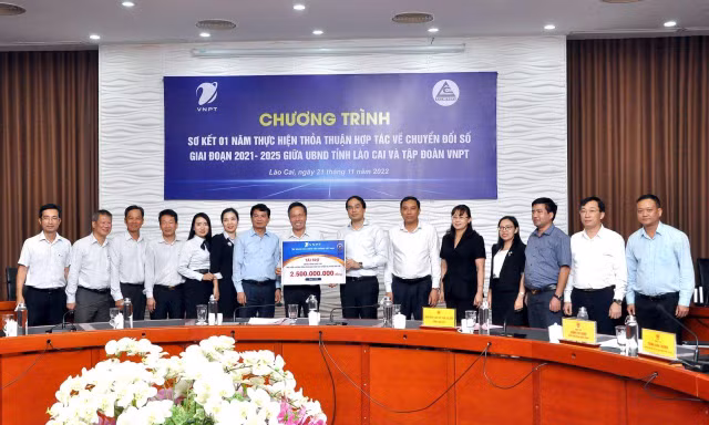 VNPT đồng hành cùng Lào Cai xây dựng Hệ sinh thái ứng dụng số toàn diện 