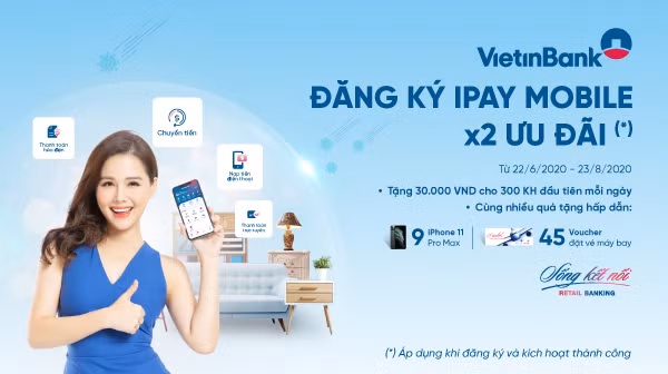 Đăng ký iPay Mobile trúng ngay iPhone 11 Pro Max