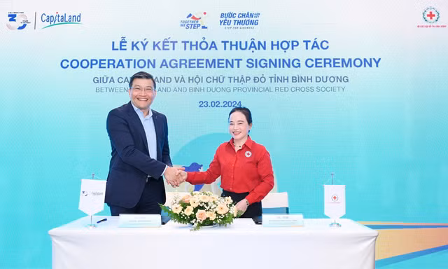 CapitaLand Development cam kết đóng góp 30.000 USD cho giáo dục trẻ em Bình Dương