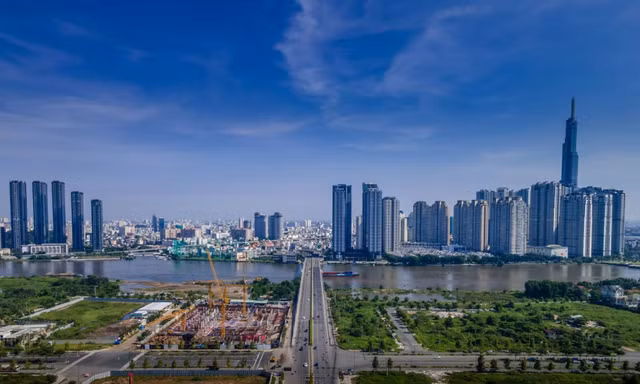 Hạ tầng hoàn thiện, Thủ Thiêm hút ‘cá mập’ bất động sản đổ tiền 