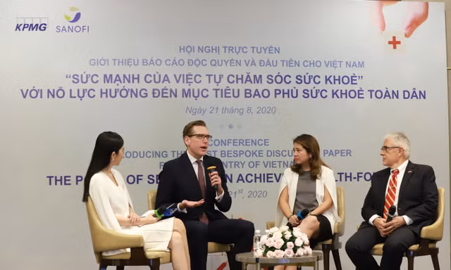 KPMG phối hợp Sanofi giới thiệu báo cáo độc quyền và đầu tiên về tự chăm sóc sức khỏe ở VN