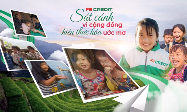 FE CREDIT – Thực hiện trách nhiệm xã hội hướng đến phát triển bền vững