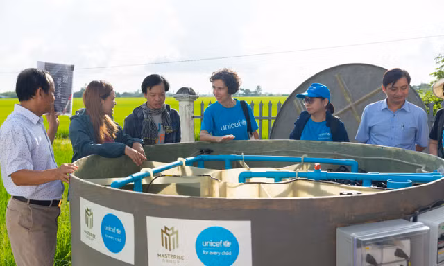 Masterise và UNICEF bàn giao nhà vệ sinh không phát thải đầu tiên tại Việt Nam