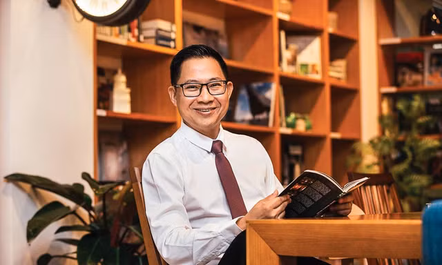TS. Lý Quí Trung - Đồng sáng lập thương hiệu Phở 24 - Ảnh do nhân vật cung cấp