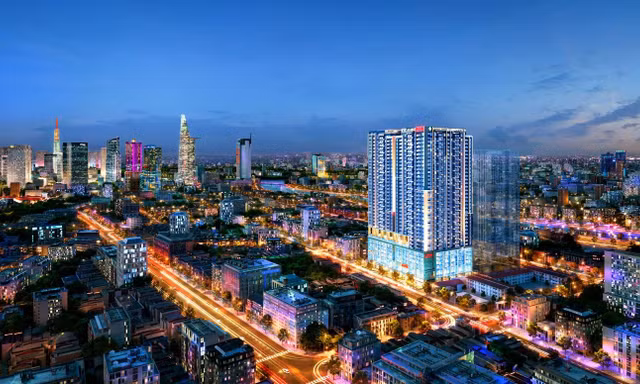 Khám phá tổ hợp căn hộ tích hợp khách sạn 5 sao giữa trung tâm Sài Gòn