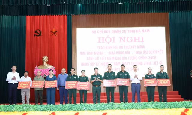 Xi Măng Xuân Thành chung tay xây Nhà tình nghĩa, Nhà đồng đội cho quân nhân và gia đình chính sách 