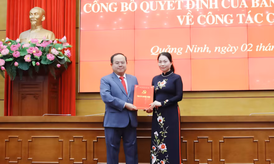 Quảng Ninh điều động Giám đốc Sở Giáo dục và Đào tạo làm Bí thư phường