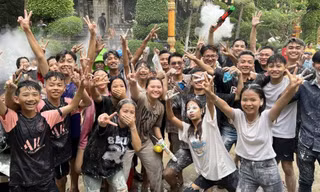 Tết của đồng bào Khmer cấm trò chơi trét bột, tạt nước