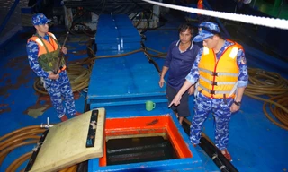 Thu giữ hơn 360.000 lít dầu DO vận chuyển trái phép trên biển