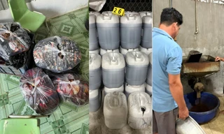 Phát hiện đường dây làm cà phê bột giả quy mô lớn ở An Giang