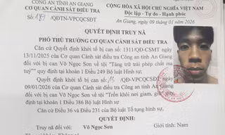 Truy nã 4 bị can trốn khỏi trại tạm giam ở An Giang