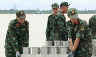 Cận cảnh trận địa 1.000 pháo hoa mừng 80 năm tại Cần Thơ 