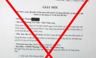 Giả cán bộ yêu cầu làm sạch dữ liệu sổ đỏ để lừa đảo