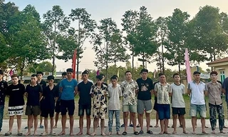 Đồng Tháp bắt giữ 27 người nhập cảnh trái phép từ Campuchia