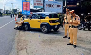 Ô tô đâm phải xe người khuyết tật làm 1 người tử vong