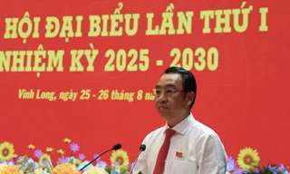 Ông Lữ Quang Ngời làm Bí thư Đảng ủy UBND tỉnh Vĩnh Long nhiệm kỳ mới