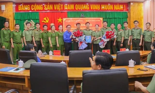 Thành lập Đoàn Thanh niên Công an tỉnh Vĩnh Long sau hợp nhất