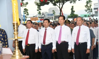 Dâng hương tưởng niệm 157 năm ngày Anh hùng dân tộc Nguyễn Trung Trực hy sinh