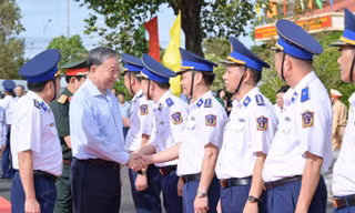 Tổng Bí thư: Tập trung mọi nguồn lực, xây dựng Cảnh sát biển Việt Nam 'Tinh, gọn, mạnh'