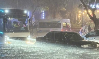 Mưa lớn gây ngập cục bộ tại đặc khu Phú Quốc