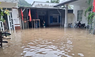 Mưa lớn kéo dài, đặc khu Thổ Châu ngập nặng